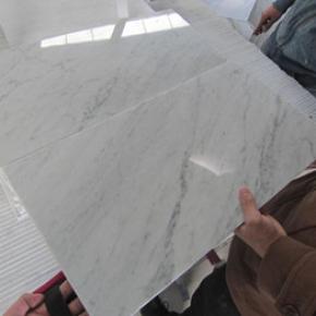 Carrara white thin tile