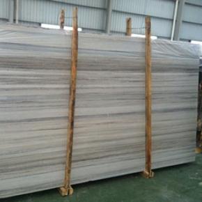 Crystal wood marble slab